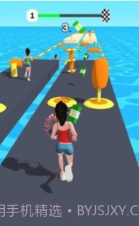 女孩接力赛3D截图2