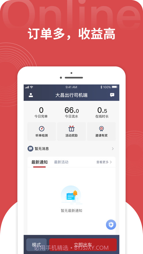 大昌出行司机端截图1