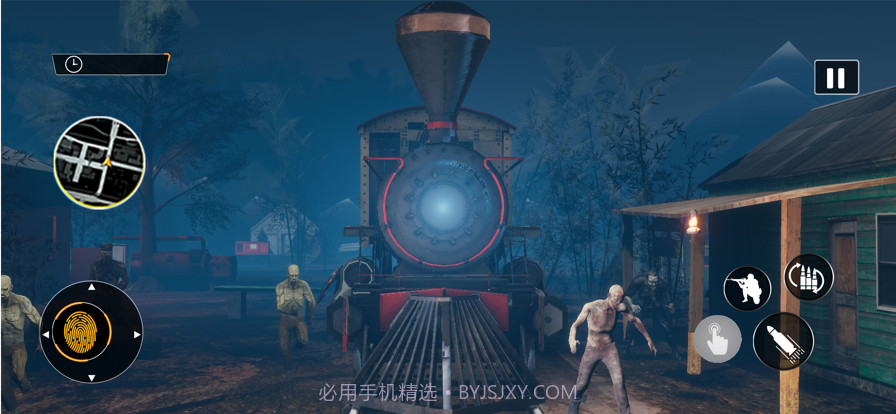 怪物火车恐怖逃脱截图1