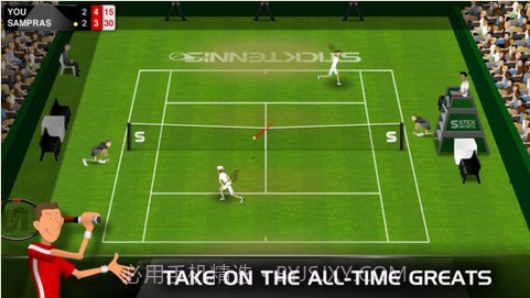 火柴人网球截图2