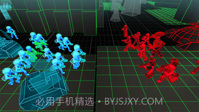 火柴人模拟器霓虹坦克战截图2