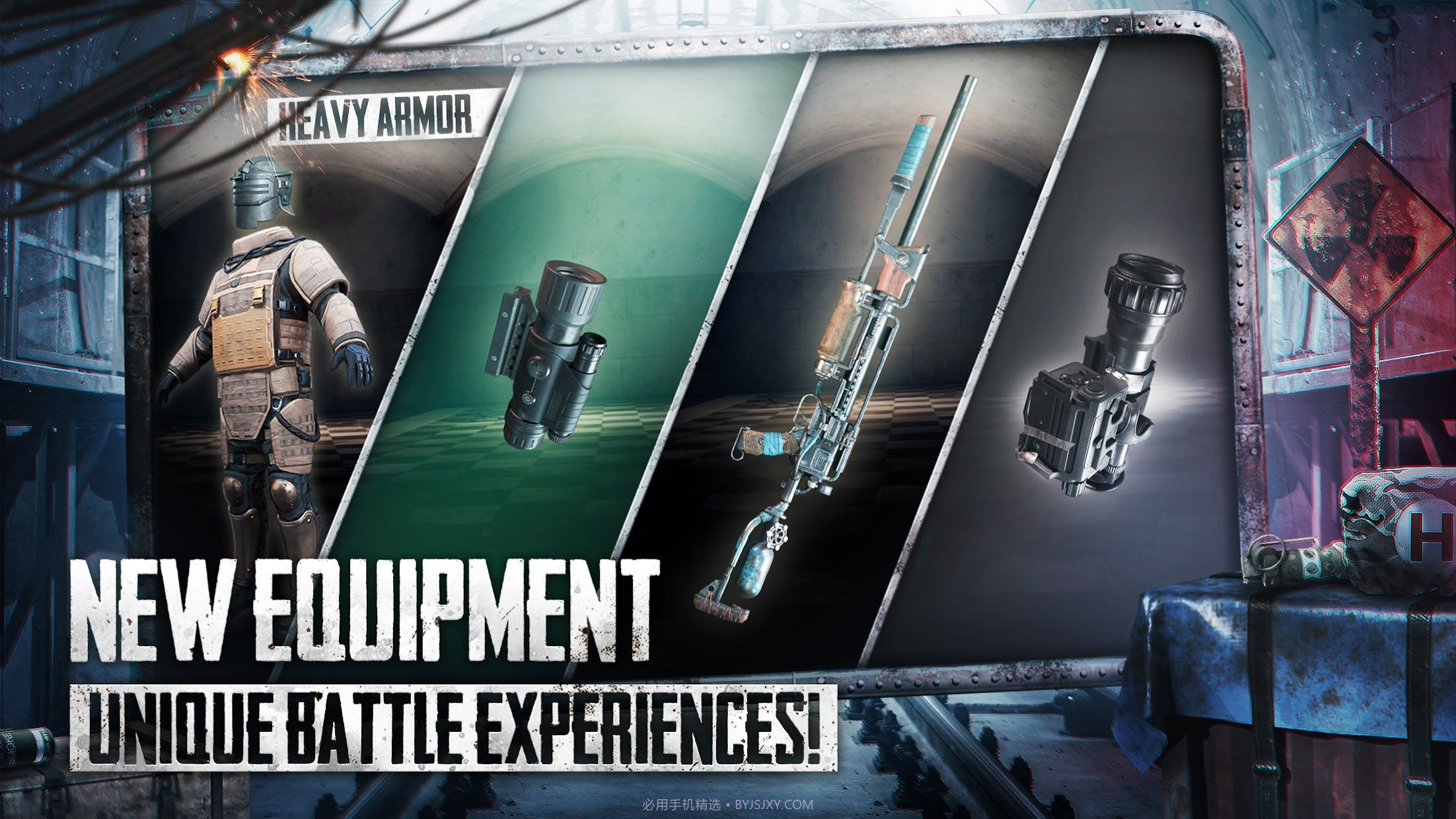 pubg国际服手游地铁逃生模式截图4