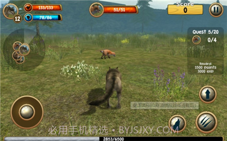 3D野狼模拟器截图1
