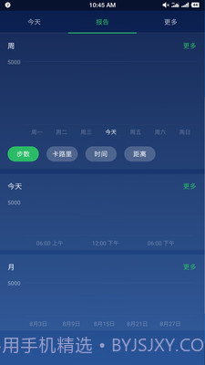 计步器卡路里截图2