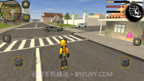 火柴人绳索英雄迈阿密截图1 火柴人绳索英雄迈阿密截图1