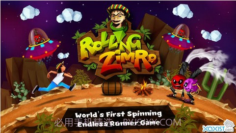 奔跑的小胡子 Rolling Zimro截图1 奔跑的小胡子 Rolling Zimro截图1