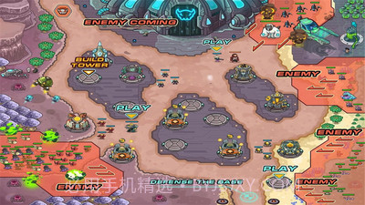 银河塔防:失落星球v2.3截图5 银河塔防:失落星球v2.3截图5