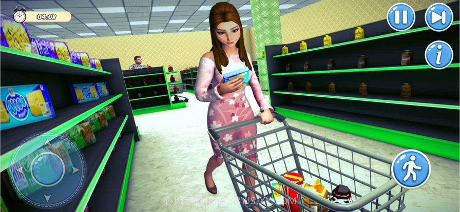 孕妈妈关心爸爸生活模拟截图4