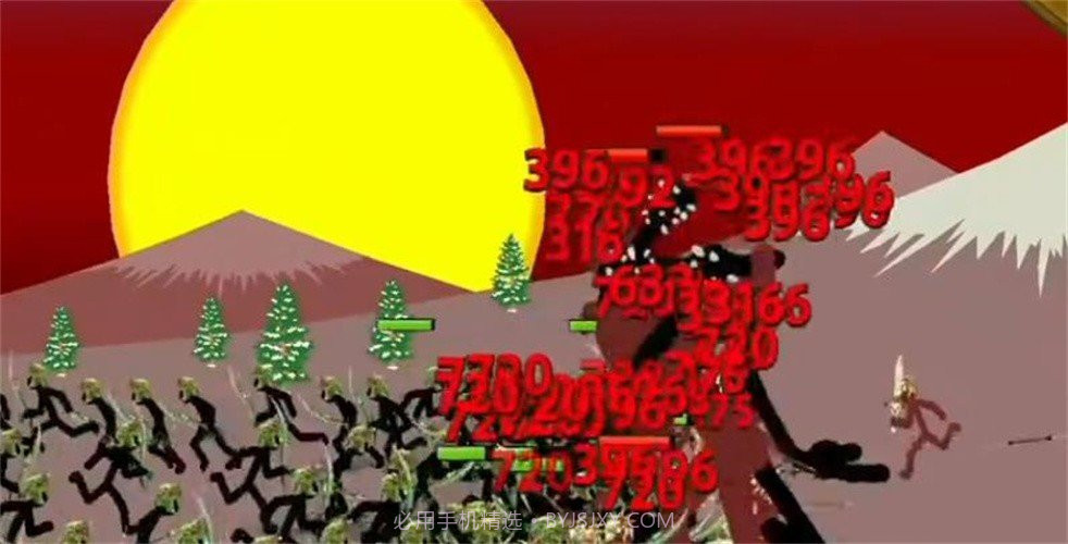 火柴人战争遗产树叶魔改版截图1