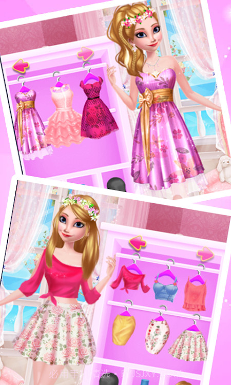 姐妹们红色换装化妆截图3 姐妹们红色换装化妆截图3