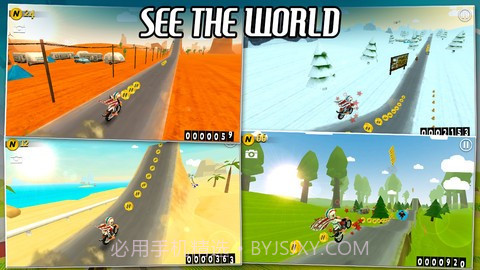 猩猩飞车 Nitro Chimp截图3 猩猩飞车 Nitro Chimp截图3