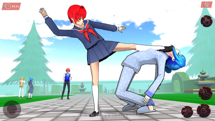 2021年动漫女高中生截图4