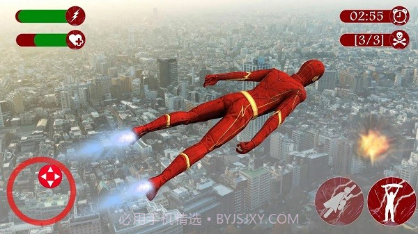 飞行城市绳索英雄截图1 飞行城市绳索英雄截图1