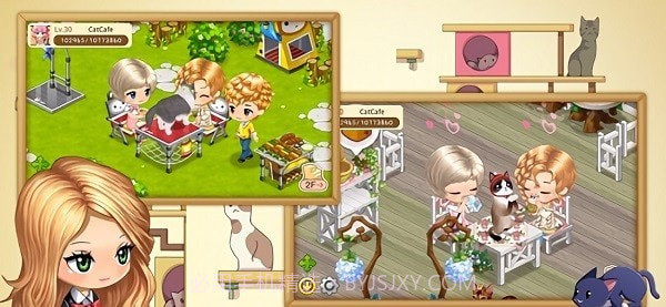 LINE猫咪咖啡厅截图1 LINE猫咪咖啡厅截图1