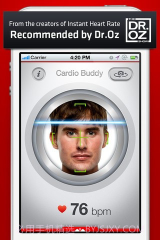 摄像头测心率 Cardio Buddy截图3 摄像头测心率 Cardio Buddy截图3