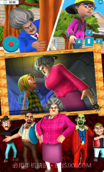 恐怖怪老师3D截图2 恐怖怪老师3D截图2