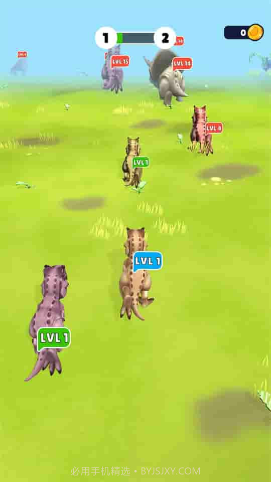 恐龙战争合并奔跑截图2 恐龙战争合并奔跑截图2