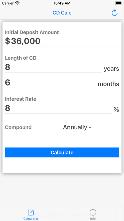 CDCalculator截图1