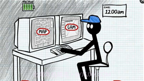 火柴人的五夜生存截图1 火柴人的五夜生存截图1