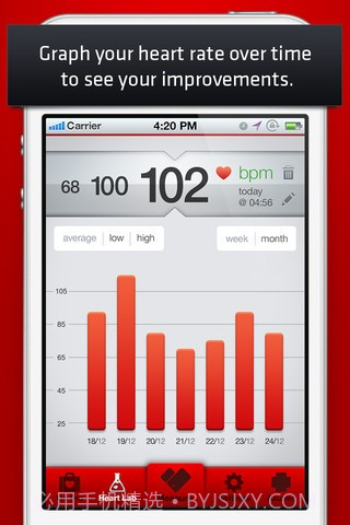 摄像头测心率 Cardio Buddy截图2 摄像头测心率 Cardio Buddy截图2