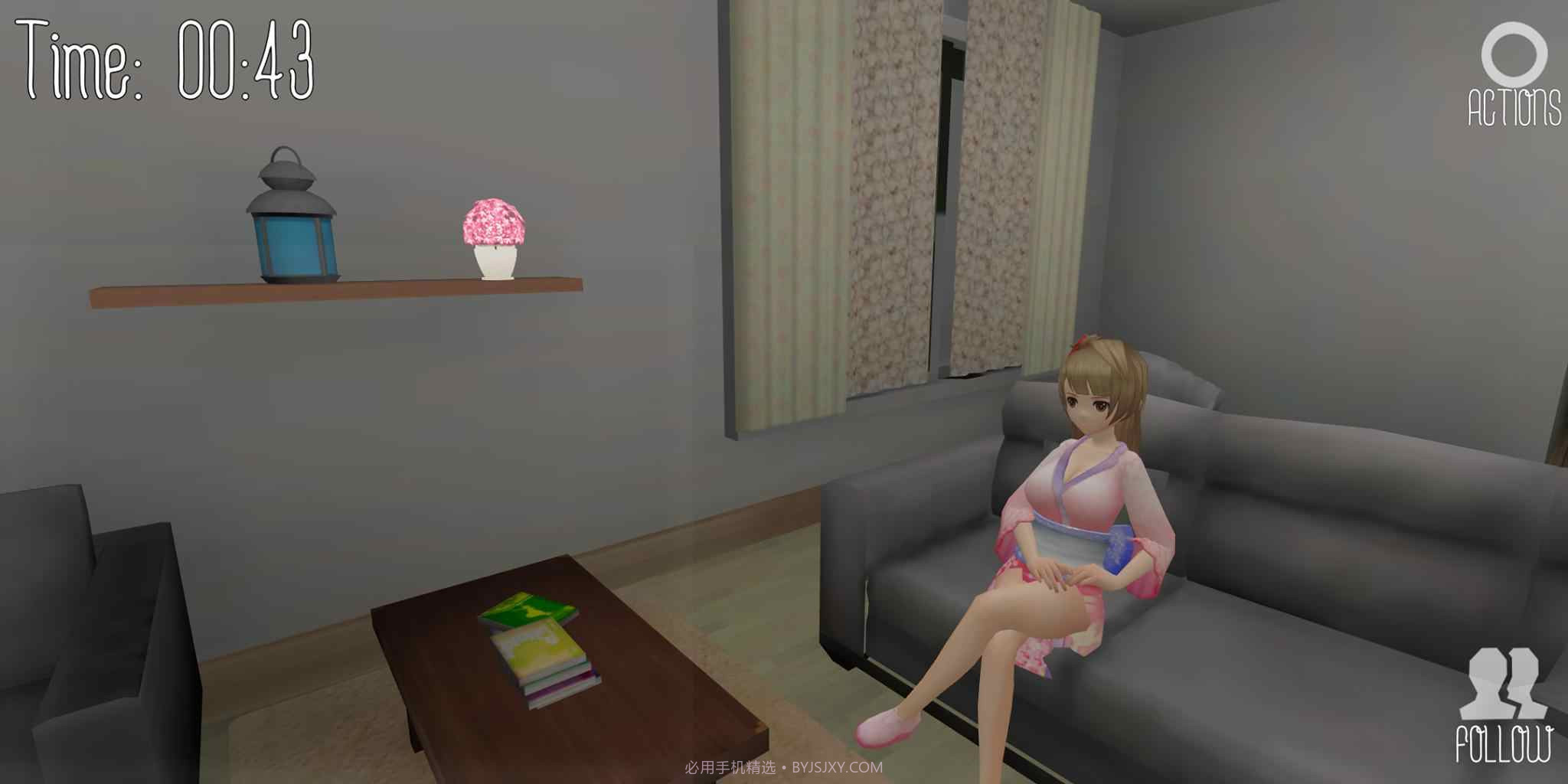 3D虚拟女友模拟器截图2 3D虚拟女友模拟器截图2