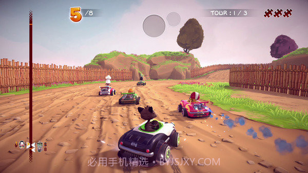 加菲猫卡丁车激情竞速截图3 加菲猫卡丁车激情竞速截图3