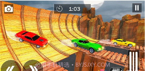 疯狂极限汽车特技比赛截图1 疯狂极限汽车特技比赛截图1