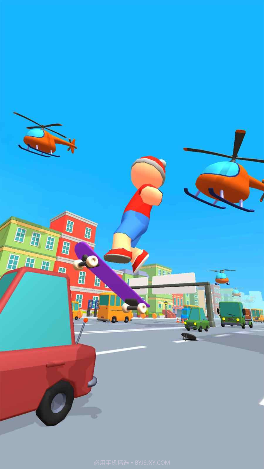 勾车跑酷截图4 勾车跑酷截图4