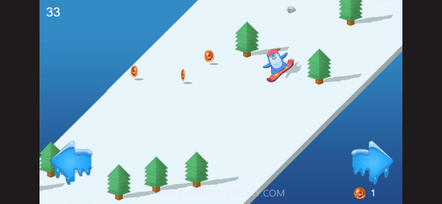 空中飞跃滑雪截图3 空中飞跃滑雪截图3