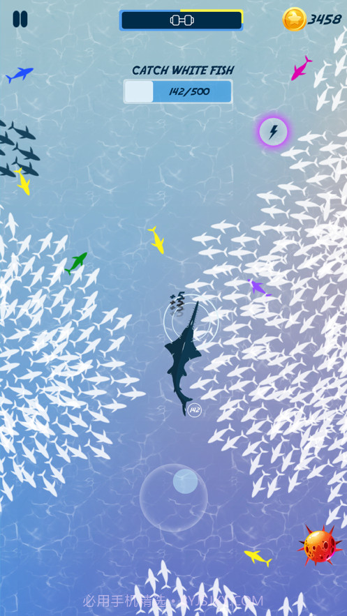 饥饿的鱼喂养和成长截图2