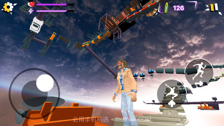 只能向上跳截图4