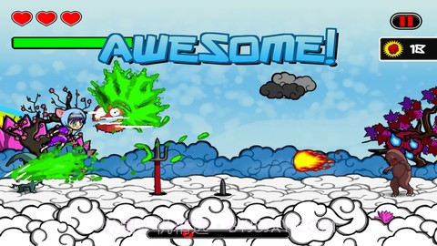 忍者快刀 Ninja Sprint截图2 忍者快刀 Ninja Sprint截图2