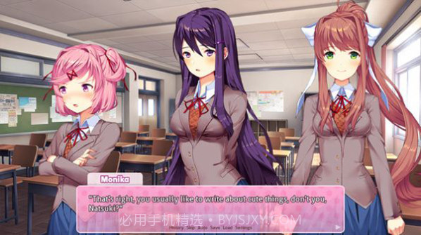 Doki Doki Literature Club! v1.1.0截图2 Doki Doki Literature Club! v1.1.0截图2