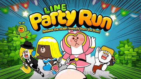 派对跑酷 LINE Party Run截图1 派对跑酷 LINE Party Run截图1