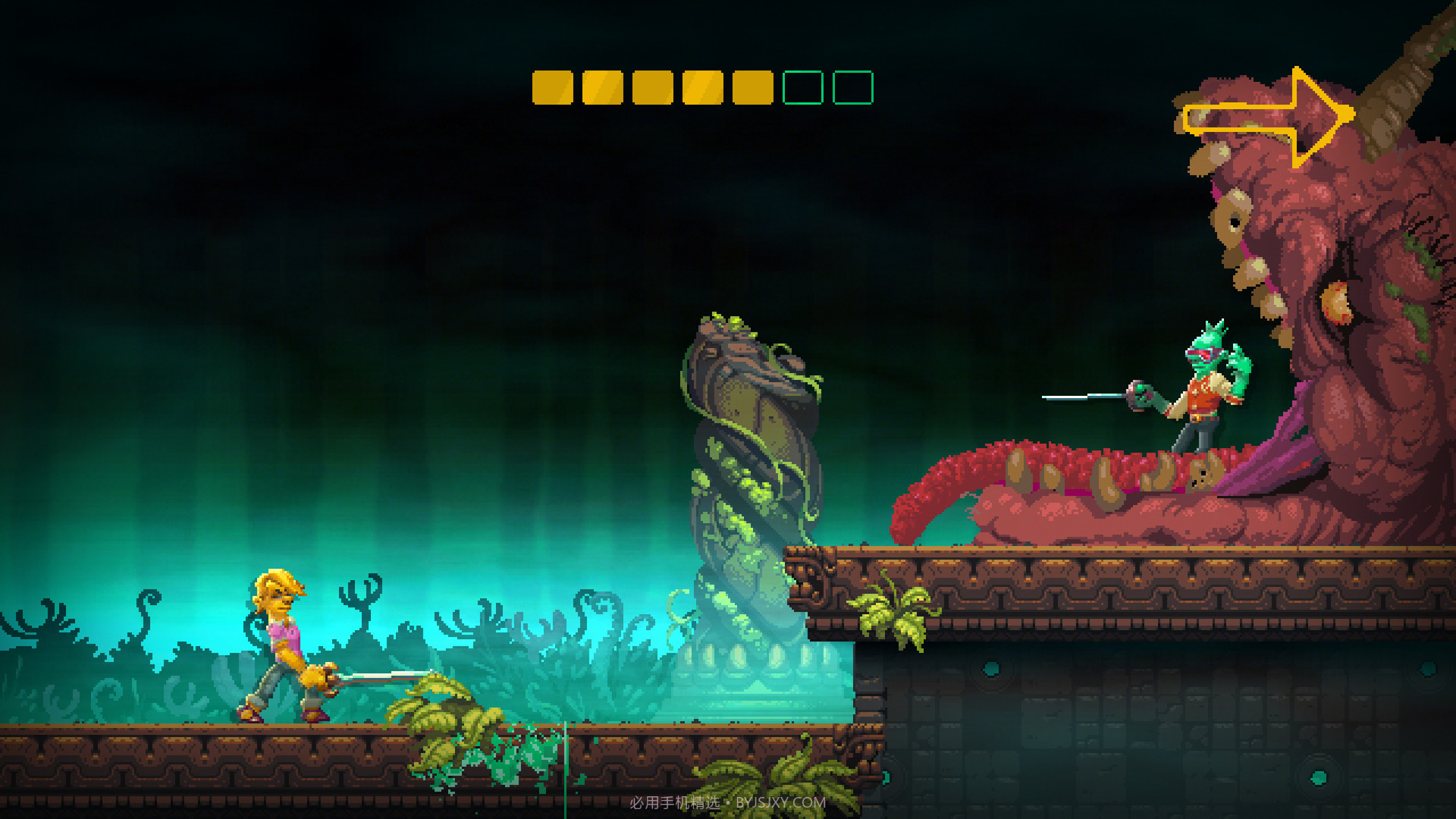 尼德霍格2Nidhogg 2截图3 尼德霍格2Nidhogg 2截图3