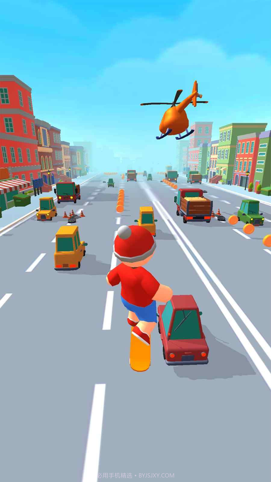 勾车跑酷截图3 勾车跑酷截图3