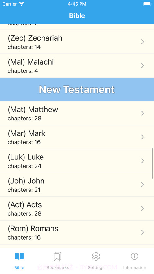 KJV-Bible截图2 KJV-Bible截图2