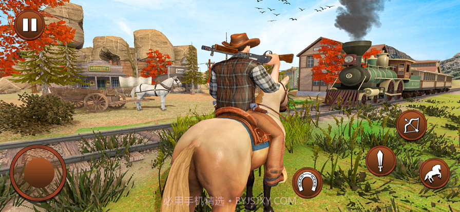 马模拟器牛仔截图1