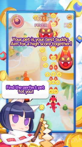 LINE 飞吧！动物们 LINE Fly!截图3