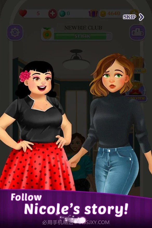 妮可的比赛装扮截图1 妮可的比赛装扮截图1