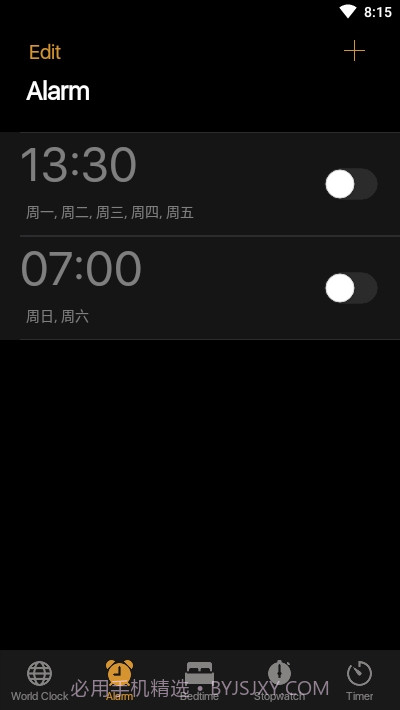 iOS13时钟（Clock）截图1