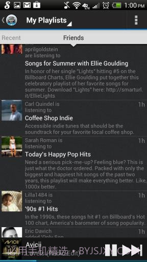情景听歌 Songza截图2 情景听歌 Songza截图2