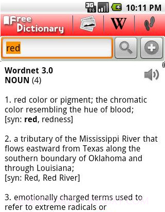 Free Dictionary Org截图1 Free Dictionary Org截图1