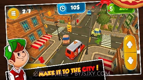 3D外卖司机:香肠披萨截图3 3D外卖司机:香肠披萨截图3