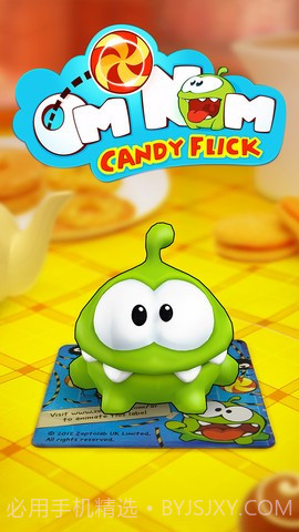 丢糖果 Om Nom:Candy Flick截图1