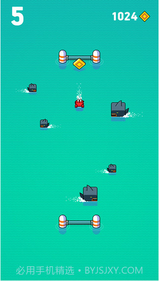 小黄鸭来回走截图2