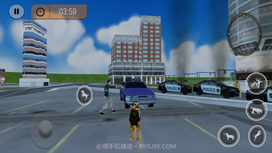 美国陆军军犬追逐截图4