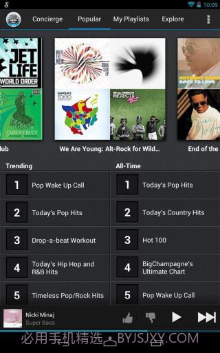 情景听歌 Songza截图5 情景听歌 Songza截图5