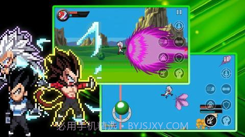 像素赛亚人格斗截图2