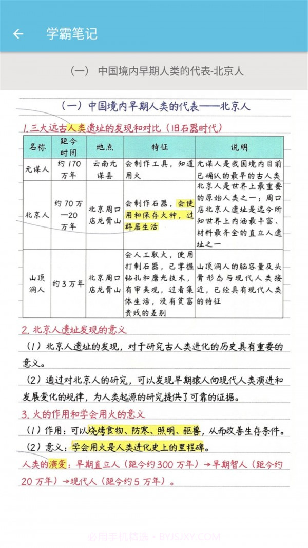 七年级上册历史辅导截图3 七年级上册历史辅导截图3